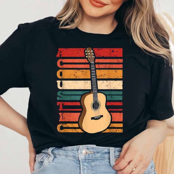 Acoustic guitar T-Shirt - Picture 1 of 4